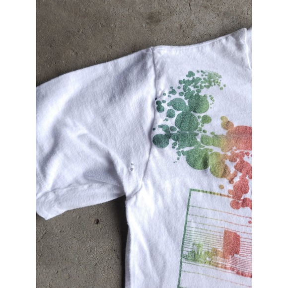 Vintage 1970s Toledo Fest Ohio White Hanes T-shirt Cotton Single Stitch Small - Picture 5 of 7